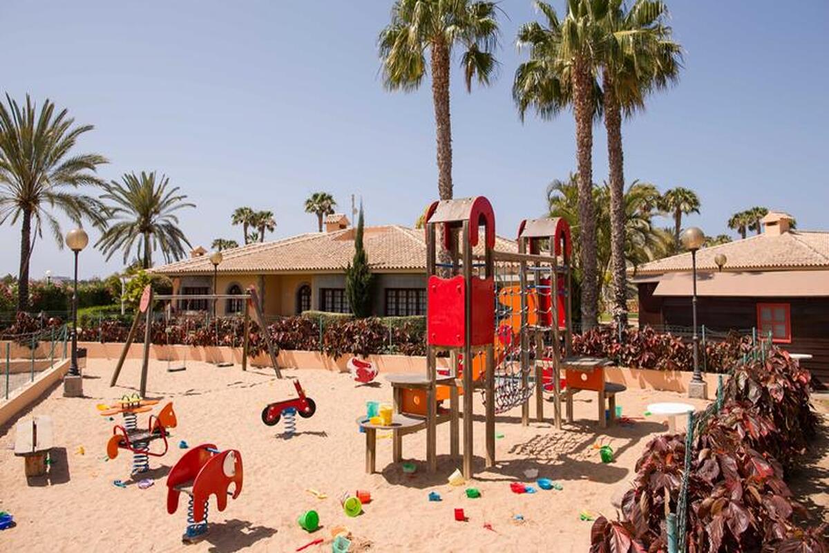 De speeltuin van het Dunas hotel