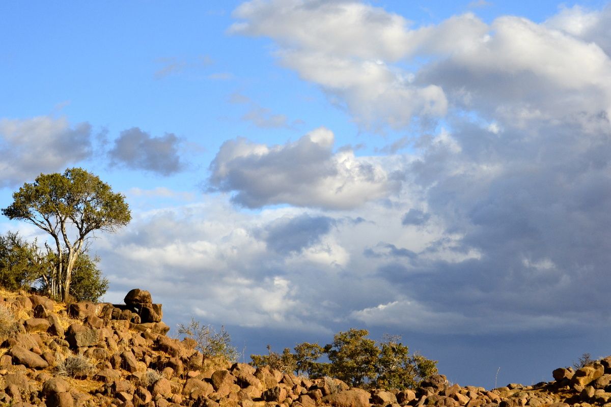 Landschap van Tsodilo