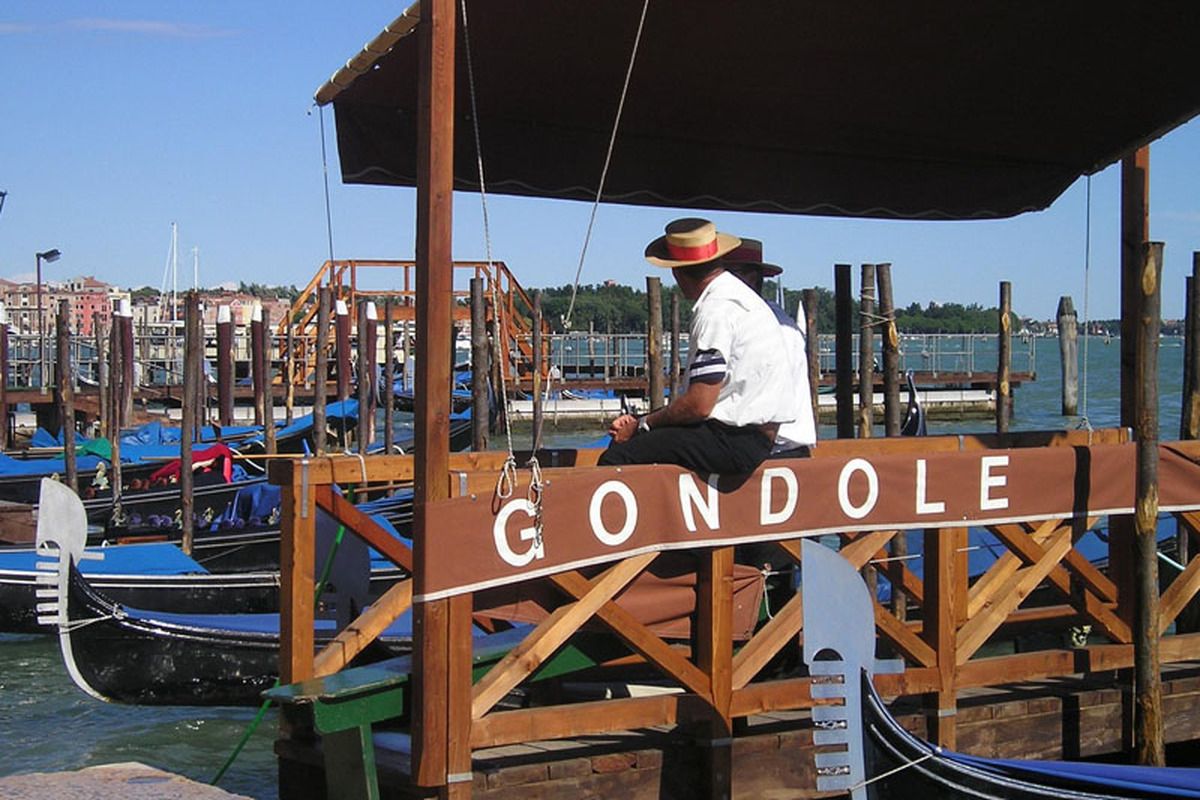 Met de gondel door Veneti&euml;