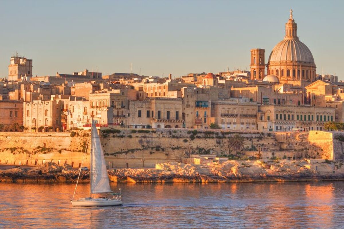 Valletta is de hoofdstad van Malta