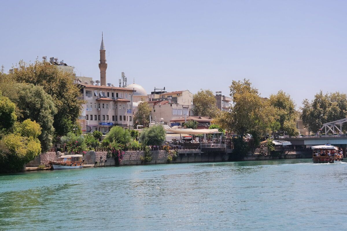 Centrum Manavgat, Side, Turkije