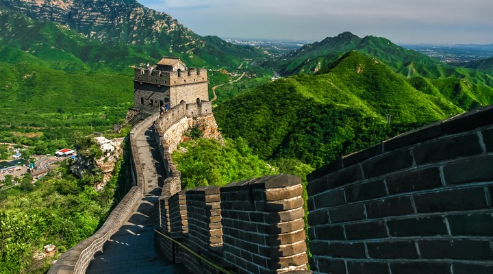 de Chinese muur