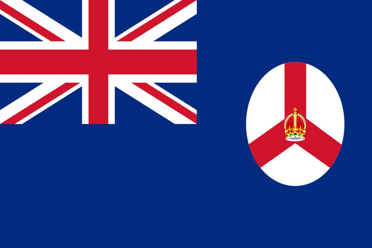 Vlag van Singapore van 1946-1959