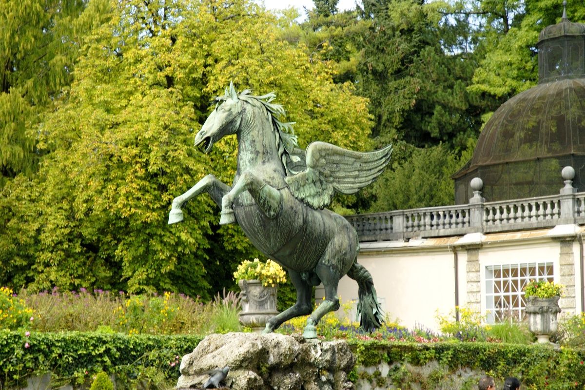 Pegasus Fountain, setting van the Sound of Music