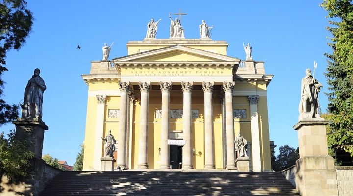 Kerk in Eger, Hongarije