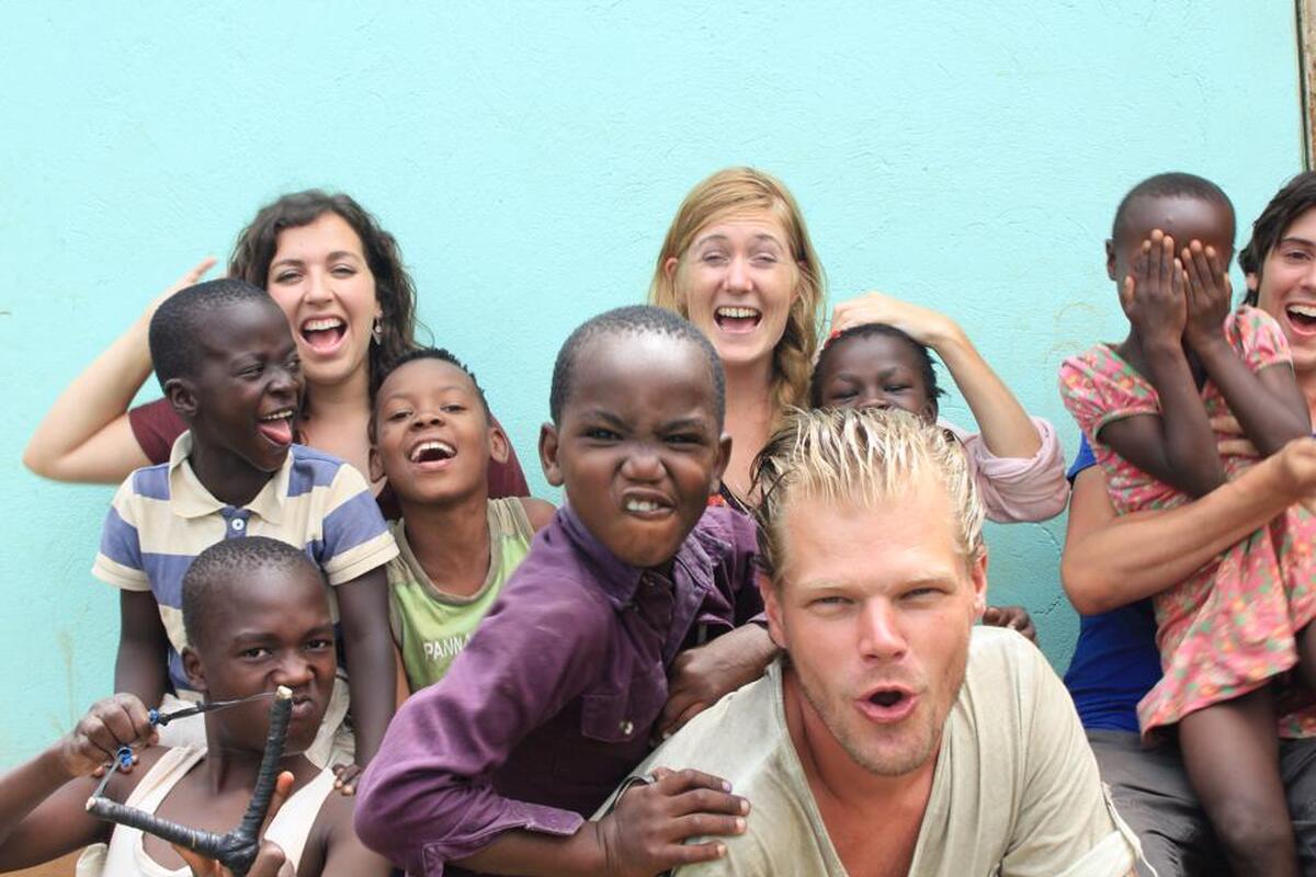 Kinderen in het weeshuis