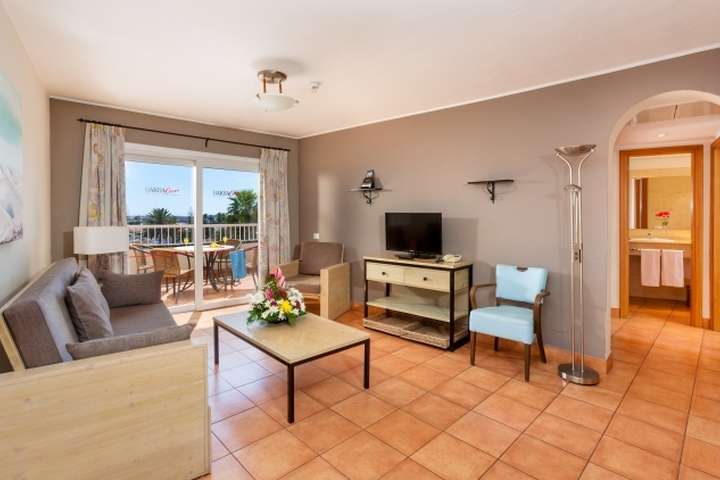 de woonkamer van 'appartement'