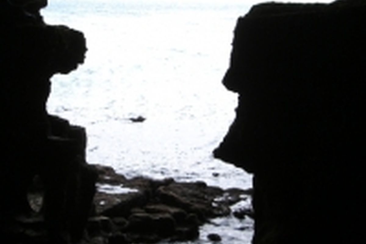 Ingang grotten Hercules, Marokko