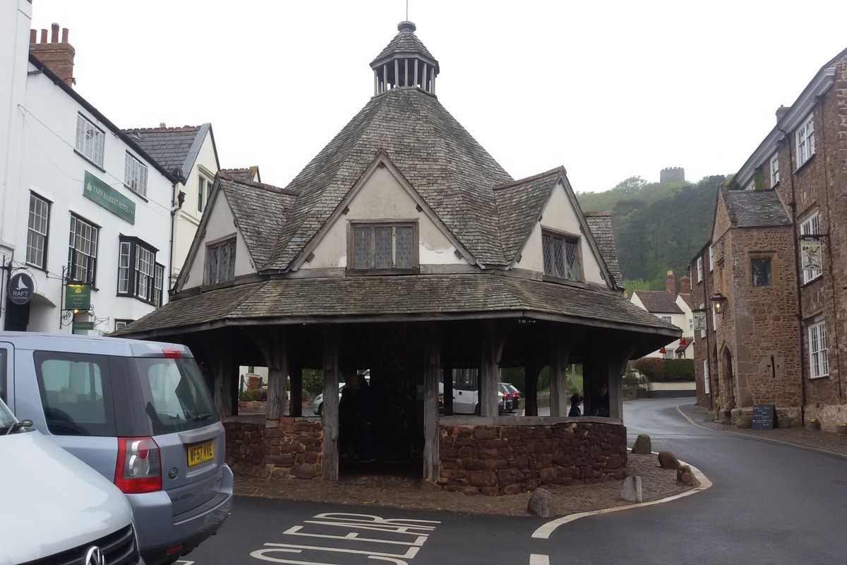 Het middeleeuwse plaatsje Dunster