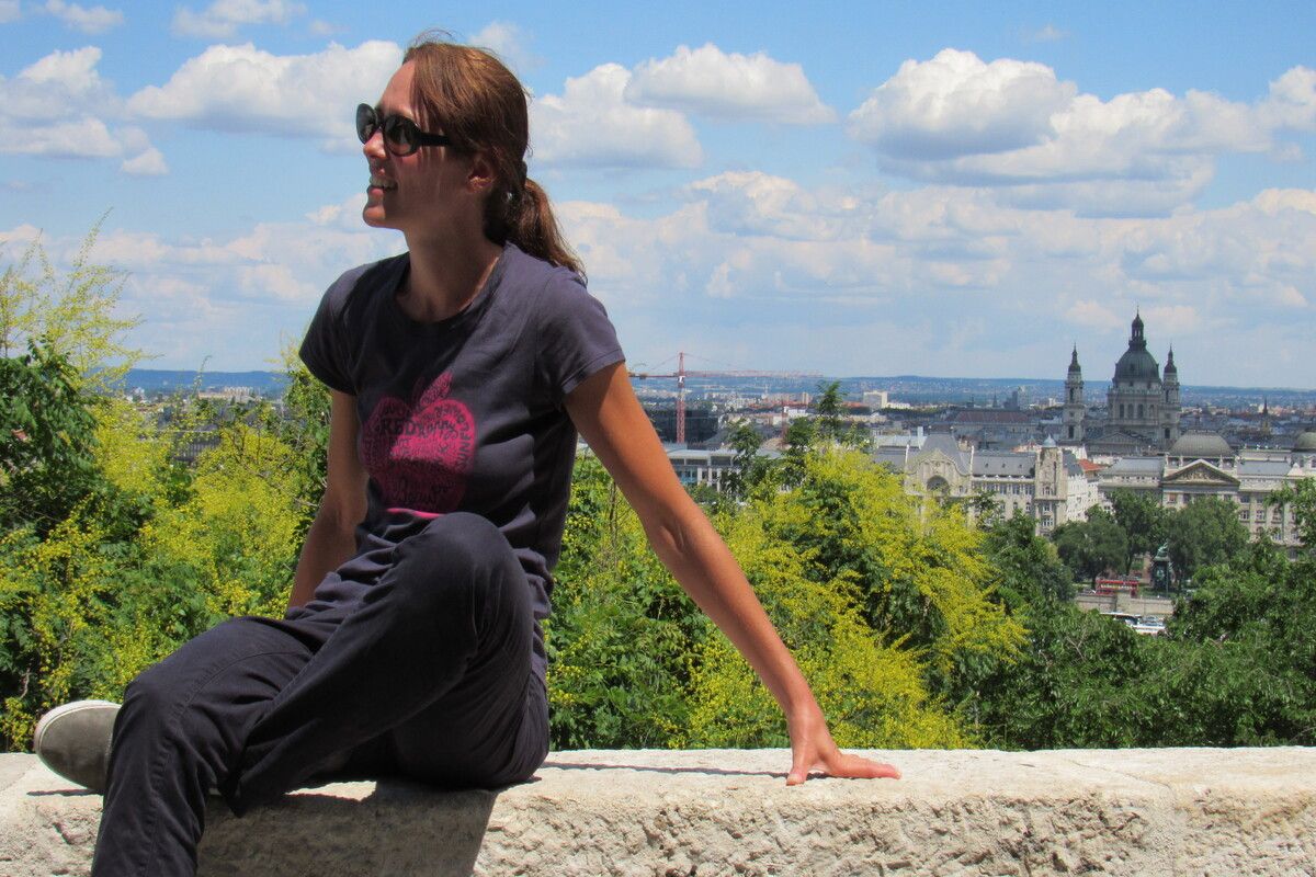 Een mooi uitzicht over Budapest