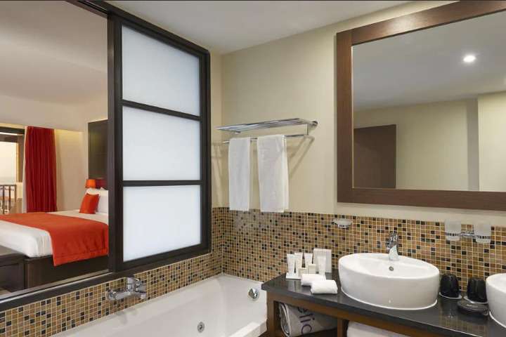 Badkamer van 'Grand Suite'