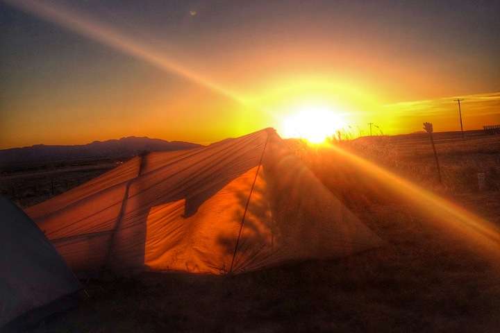zonsondergang Verenigde Staten