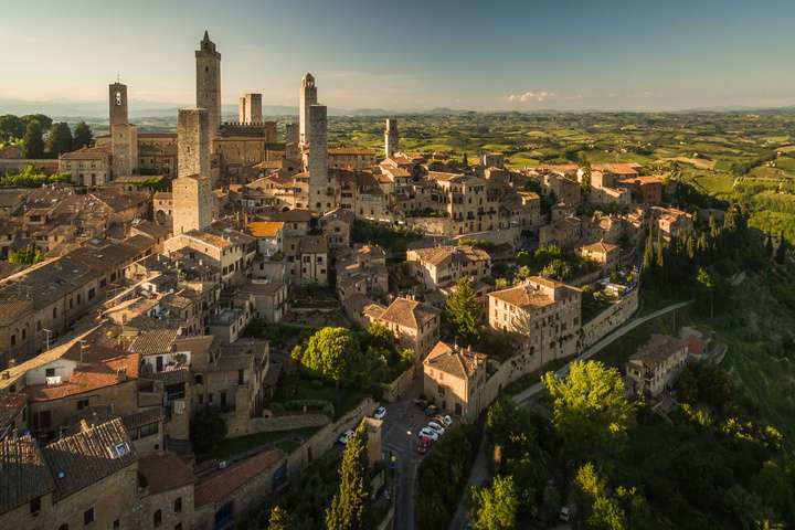 Montepulciano in Toscane