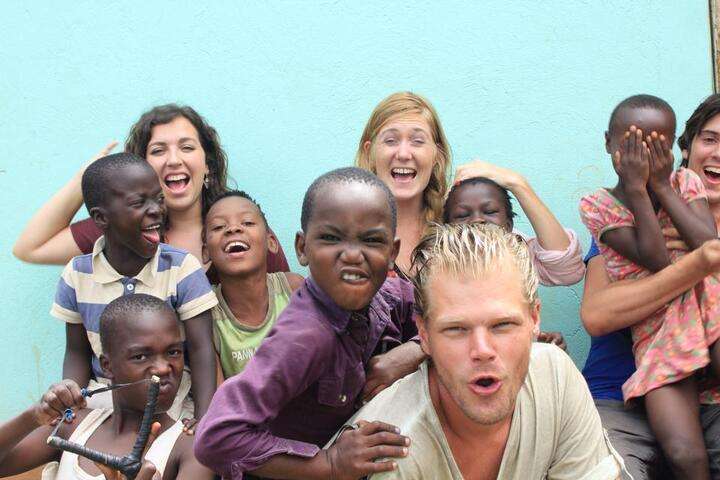 Kinderen in het weeshuis