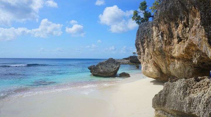 Hagelwitte stranden in Bonaire