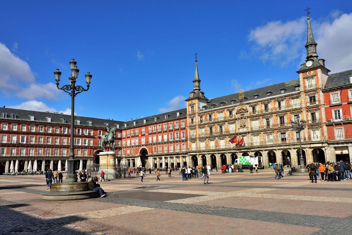 Plaza Mayor in Madrid