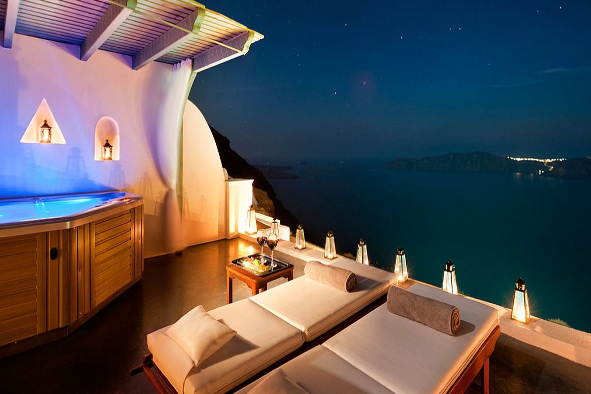 Na een massage geniet je van een heerlijk bubbelbad!