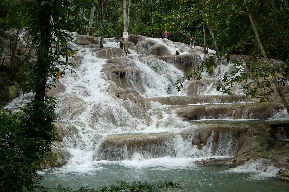 Dunns River Falls, Jamaica, paradijs voor levensgenieters