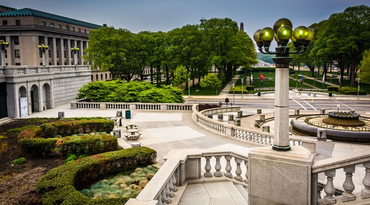 Capitol Complex in Harrisburg, Pennsylvania