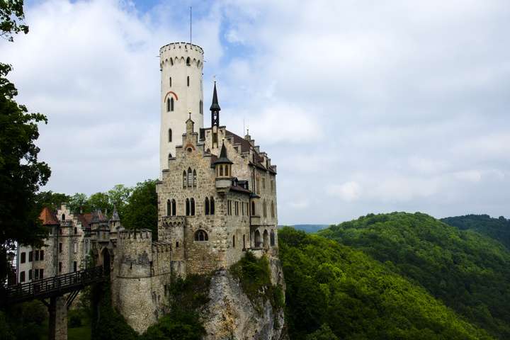 Het Lichtenstein kasteel