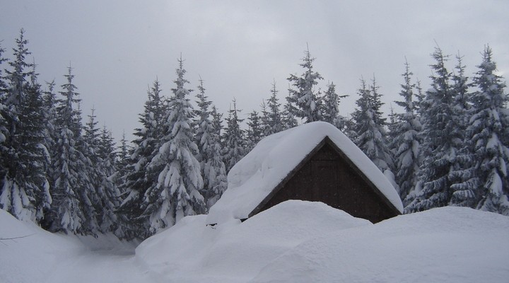Sneeuw in het Reuzengebergte, Tsjechi