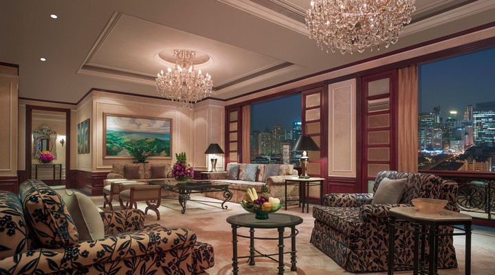 De 'Presidential Suite' in Shangri-La Makati