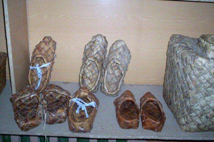 museum Vologda, schoenen
