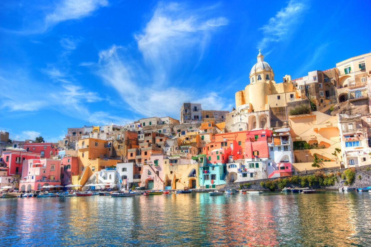 Middellandse Zee kust, Napels, Itali�