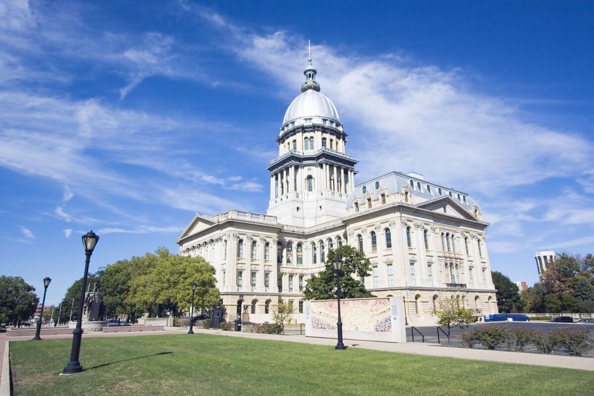 State Capitol van Illinois in Springfield