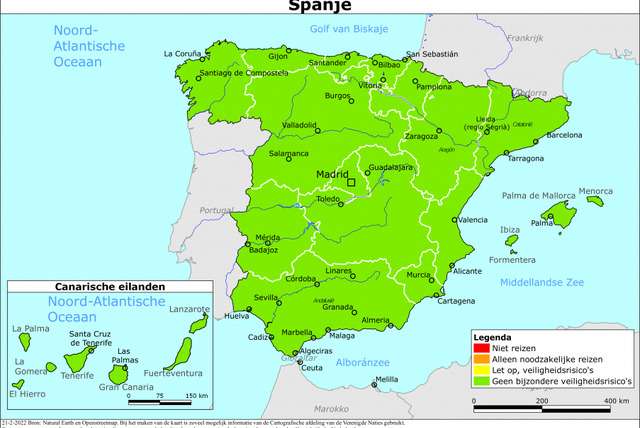 Reisadvies: Is Spanje een veilig vakantieland?