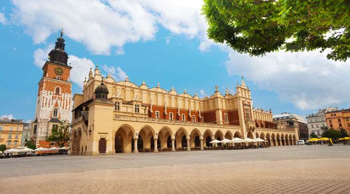 Rynek Glowny in Krakau