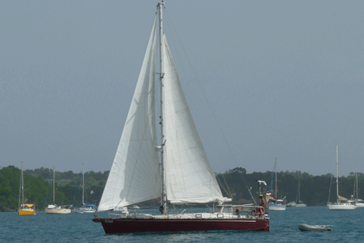 boot van vrienden, Martinique, Reis naar de zon