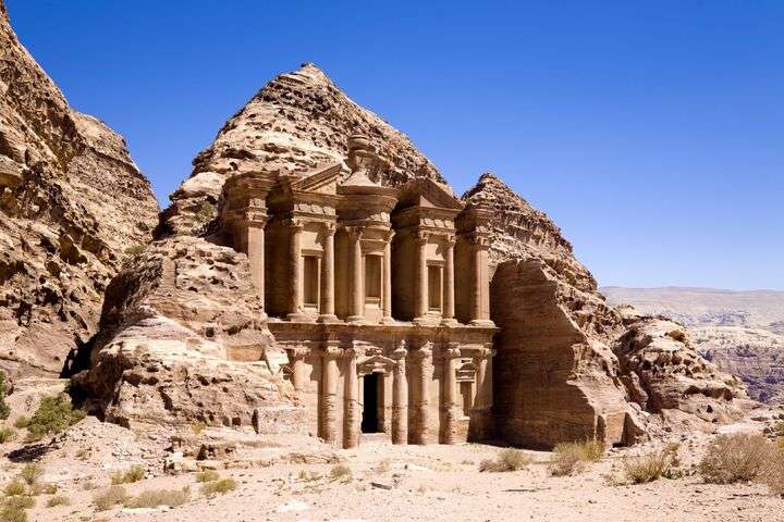 Klooster Petra Jordanie