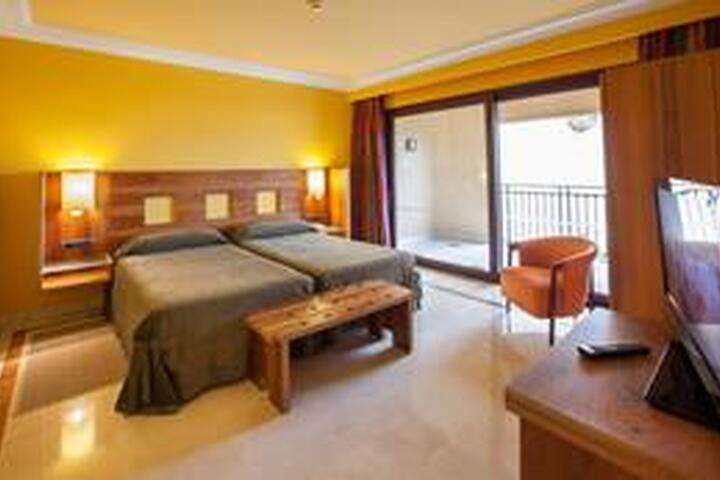 de slaapkamer van '2-persoonskamer, Junior Suite'