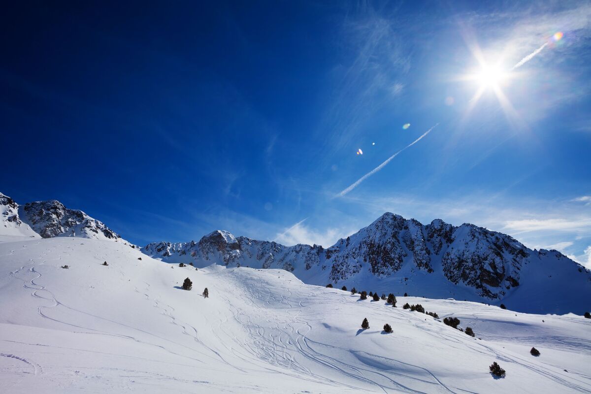 Soldeu skidorp Pyreneeen Andorra