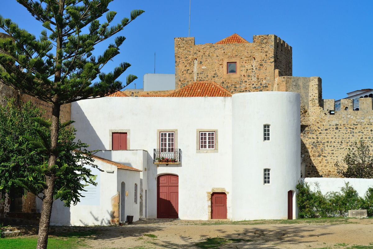 Oud kasteel in Sines