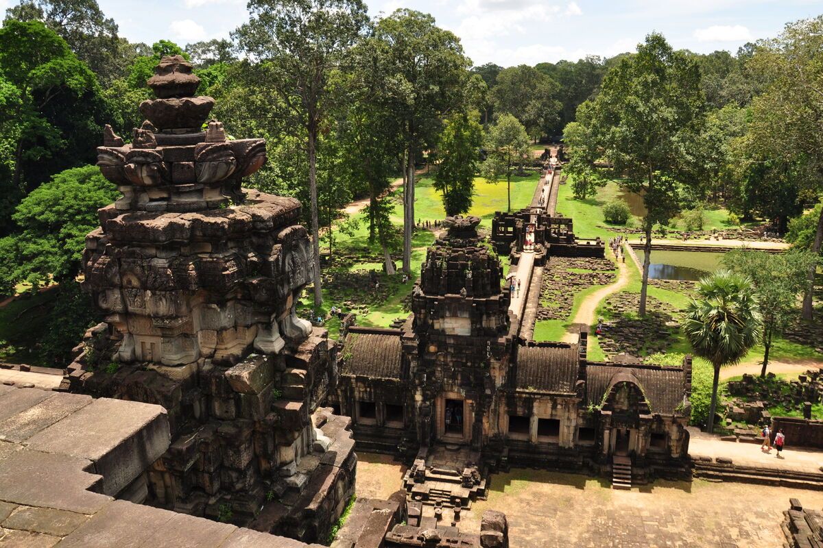 Baphuon tempel, Cambodja