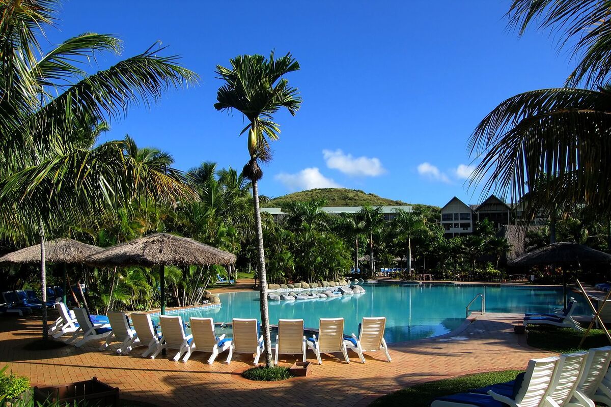 Resort op Fiji