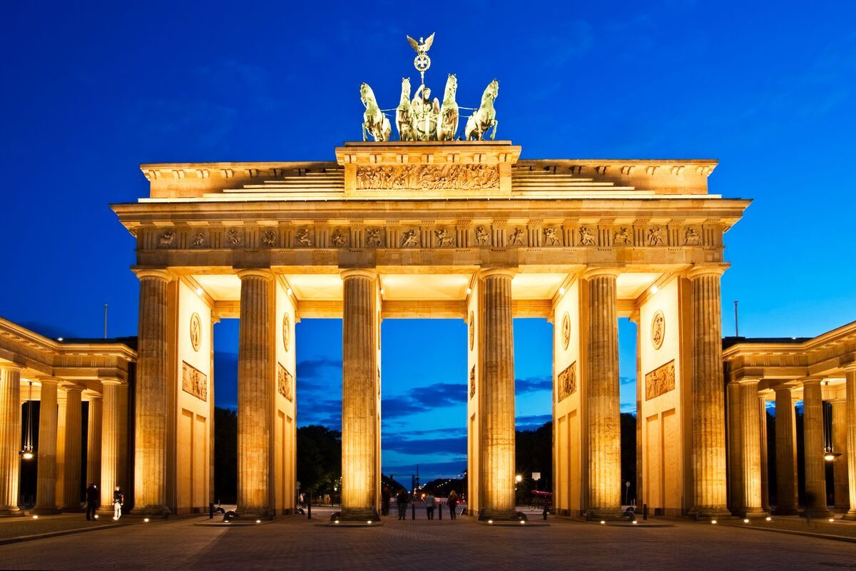Brandenburger Tor Berlijn Duitsland