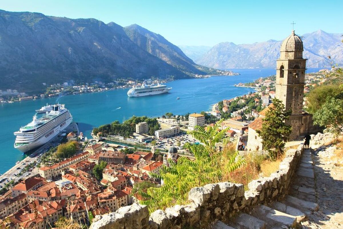 De oude historische stad Kotor