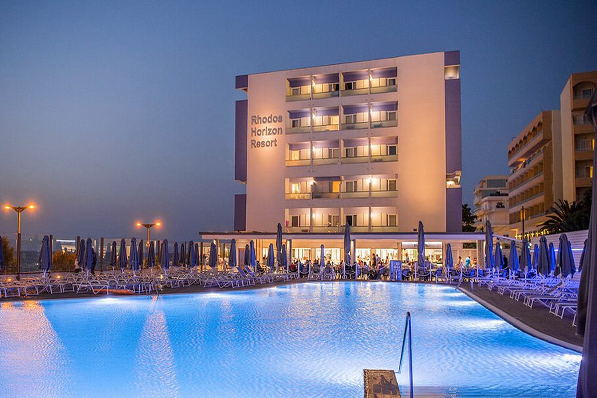 Rhodos Horizon in de avond