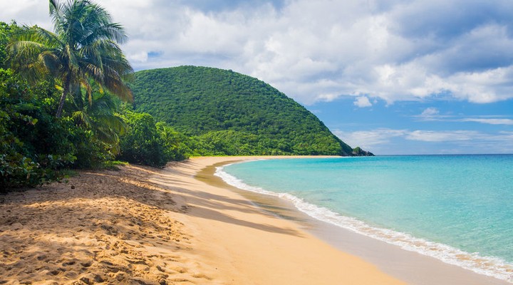 Anse la Perle strand op Guadeloupe