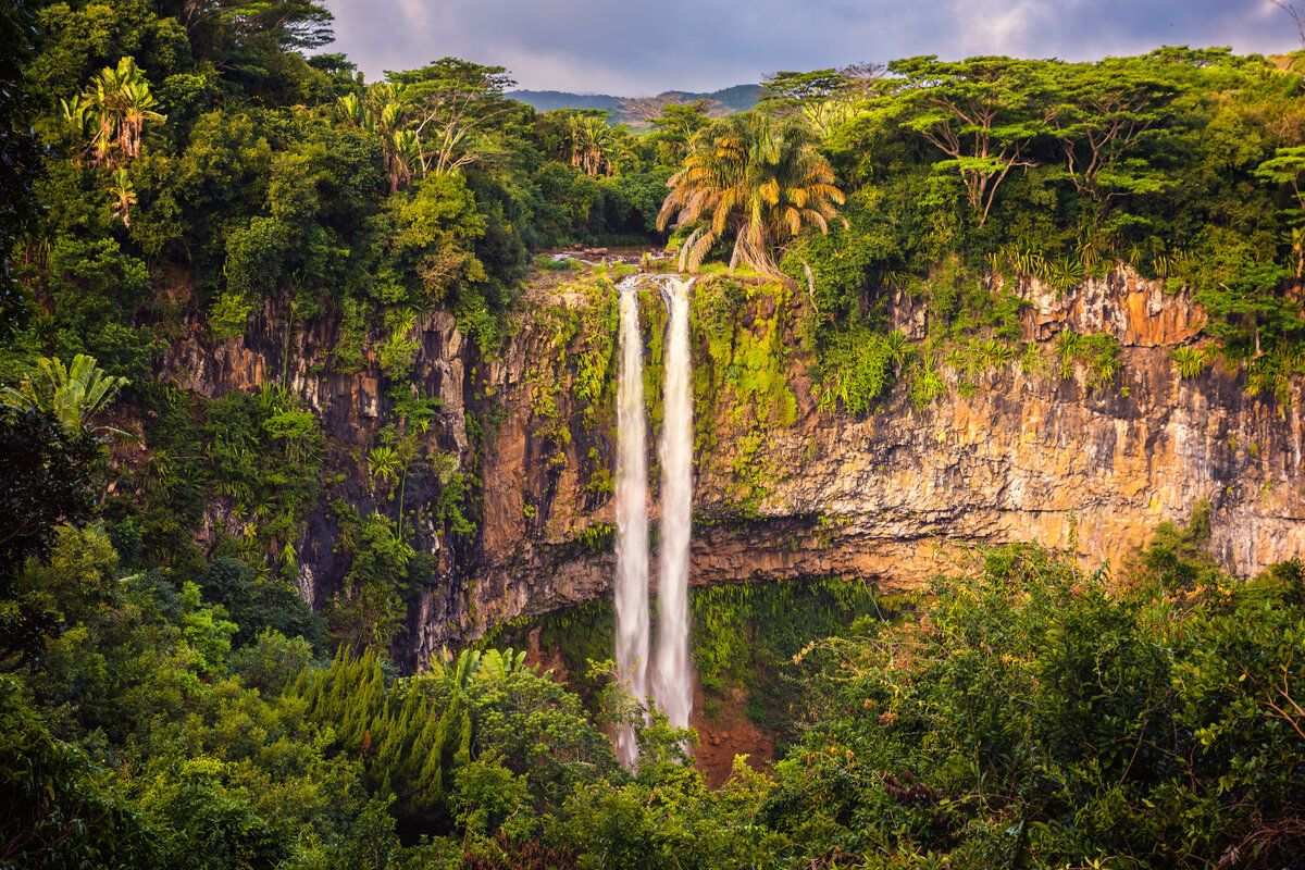 De mooie Chamarel waterval