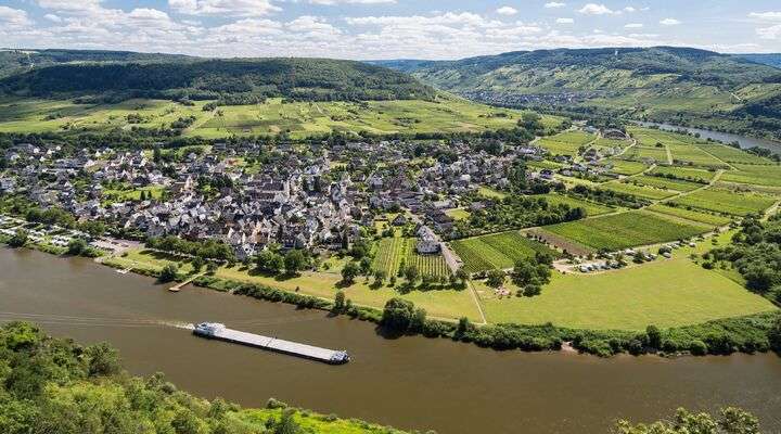 Rijnland-Palts, Rivier de Moezel, Duitsland