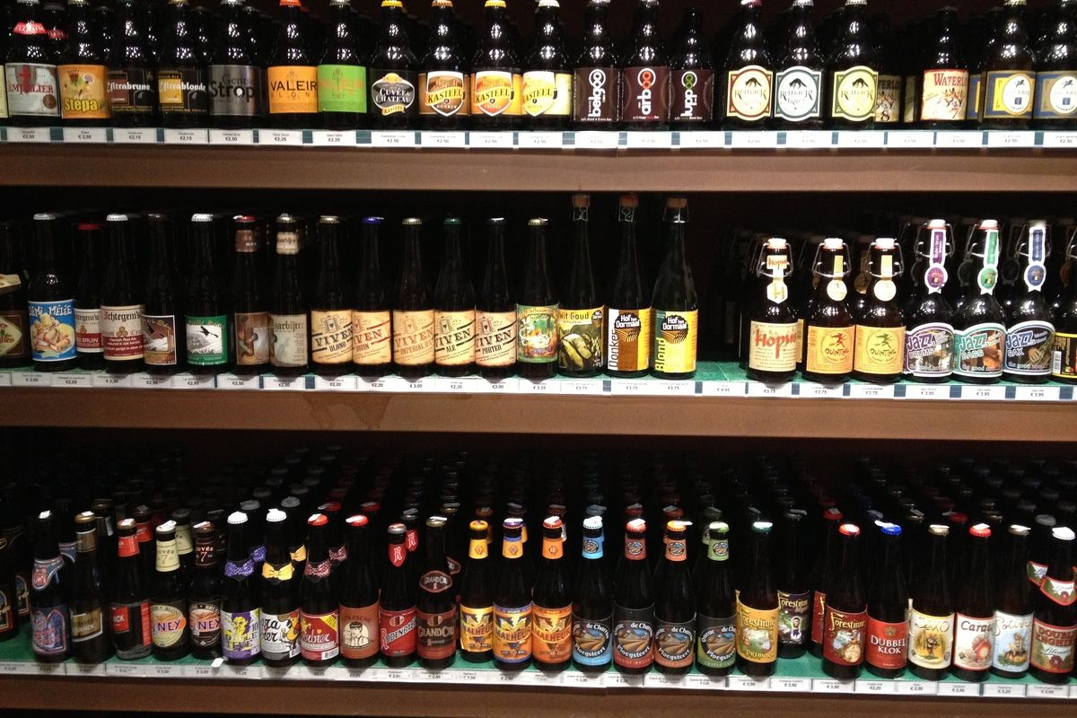 Diverse Belgische bieren