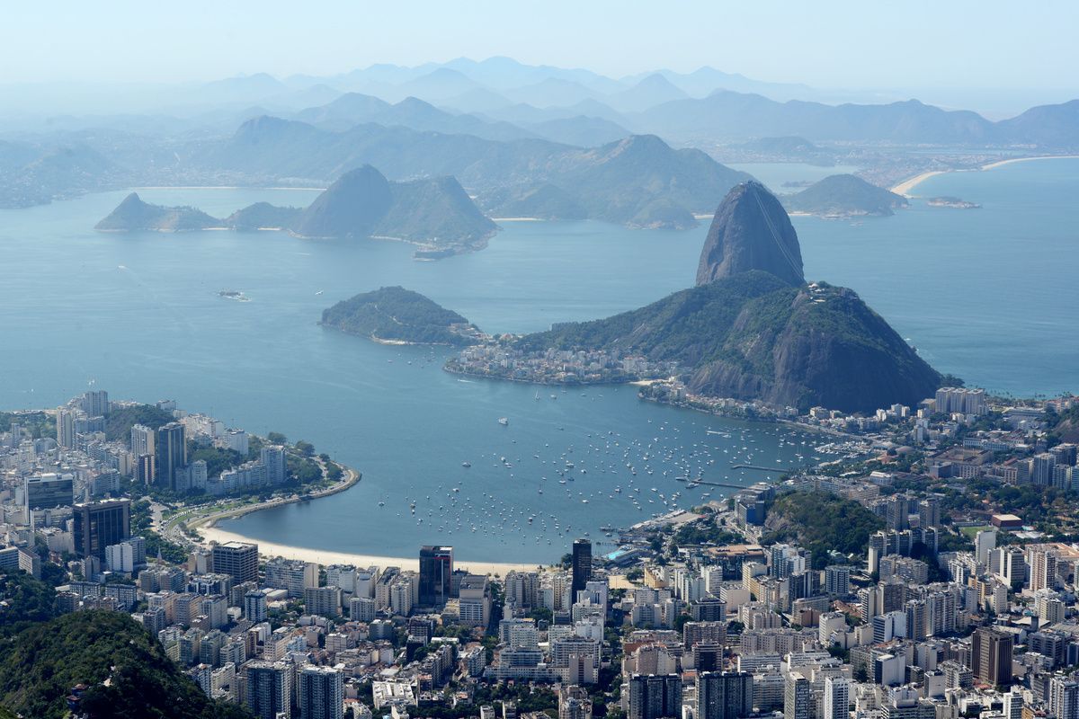 De Braziliaanse stad Rio de Janeiro