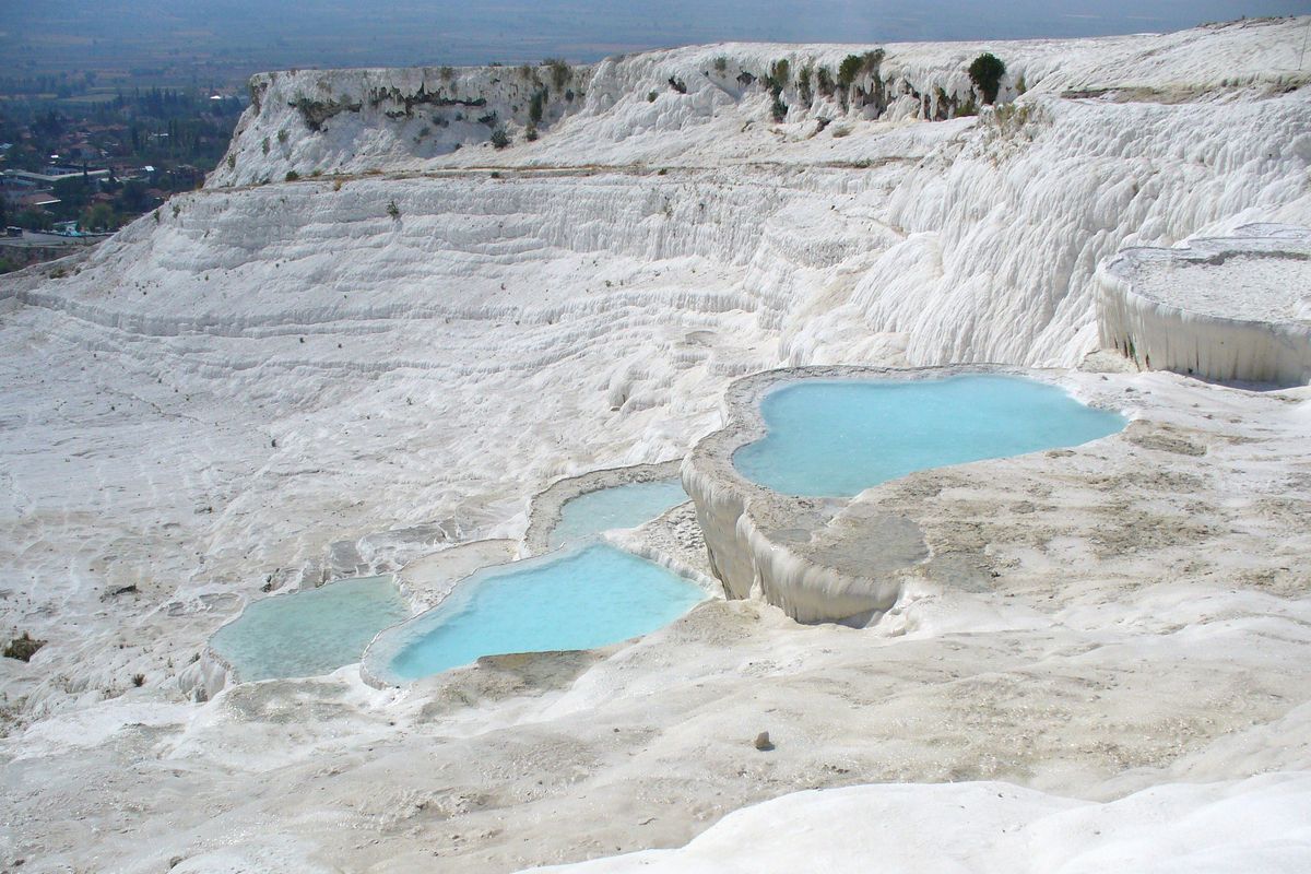 Pamukkale in Turkije