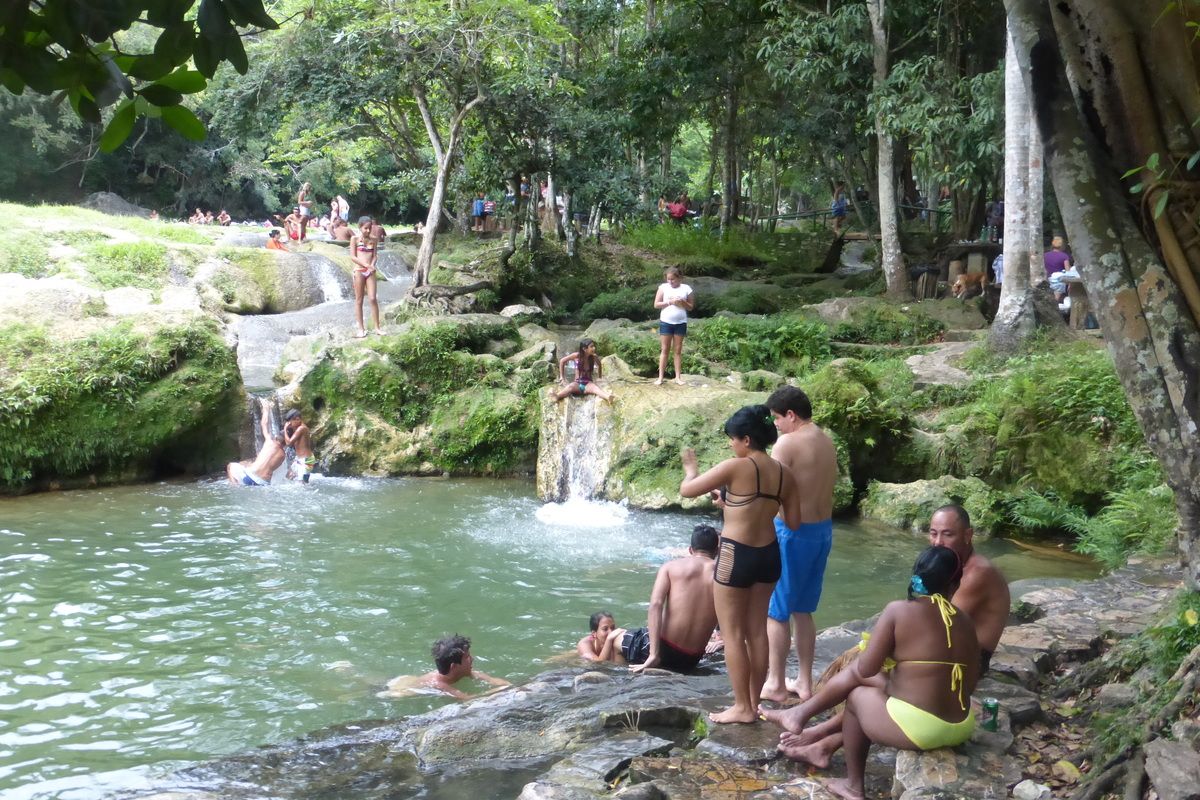 Natuurbaden bij Banos de San Juan
