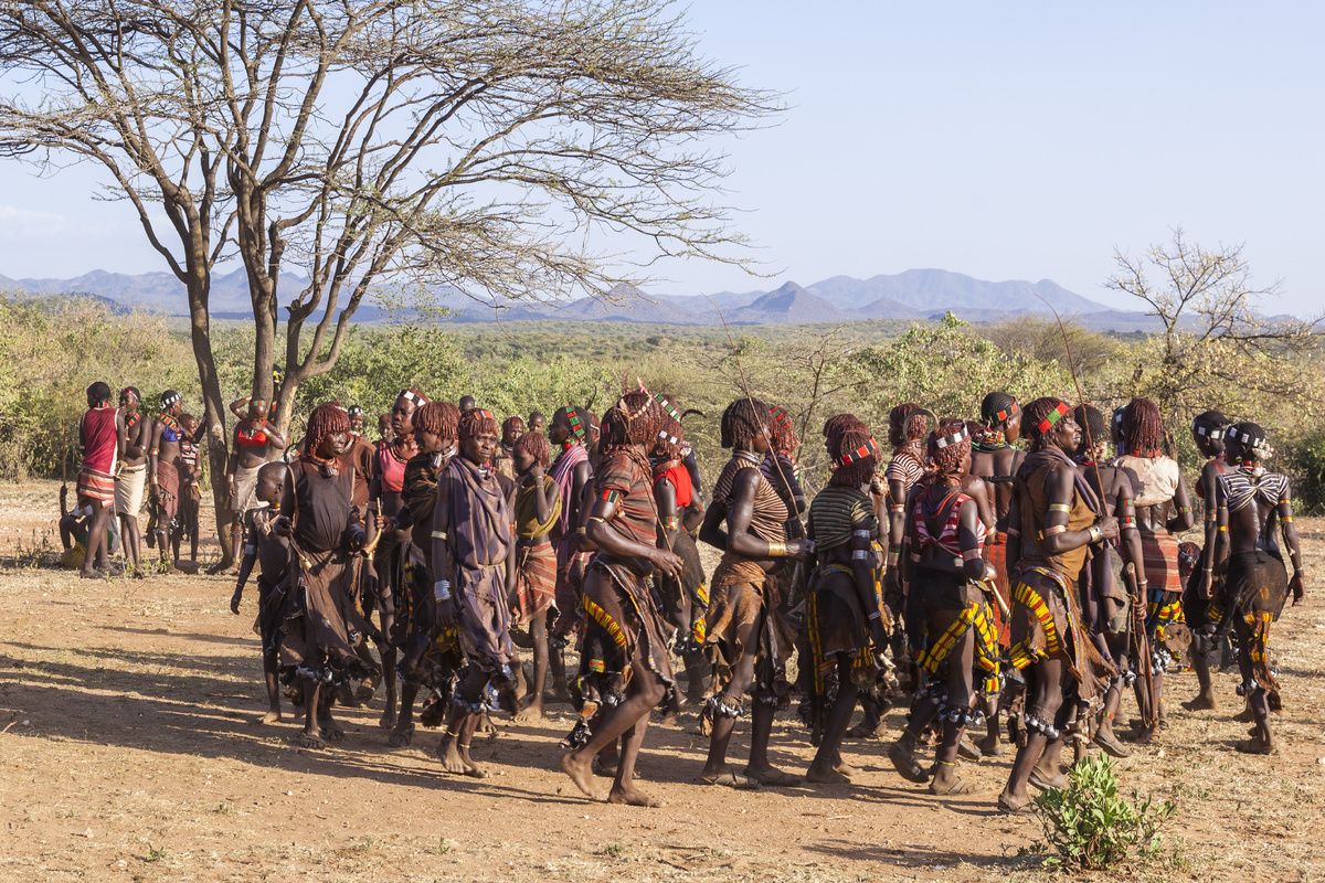 Stammen in de Lagere Omo vallei