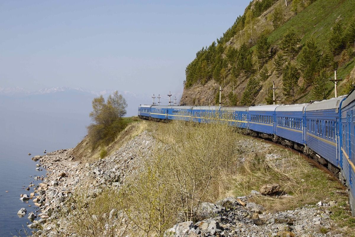 per trein met de Transsiberia